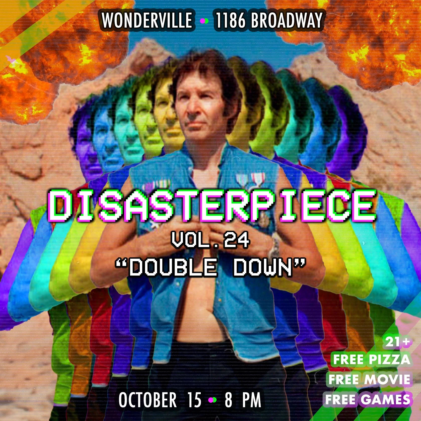 Disasterpiece Movie Night: Double Down — WONDERVILLE